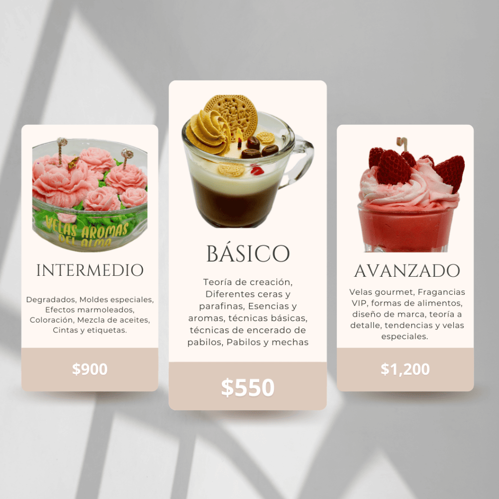 taller de velas artísticas en veracruz, velas artesanales en veracruz, velas en veracruz, velas aromáticas en veracruz